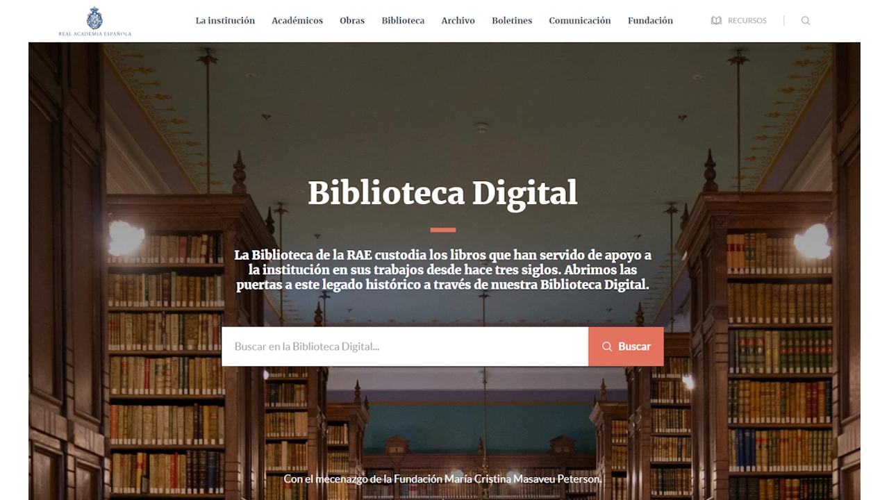 Biblioteca Digital de la RAE