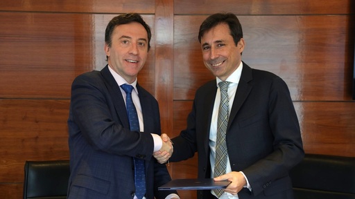 Firma Navantia y Microsoft